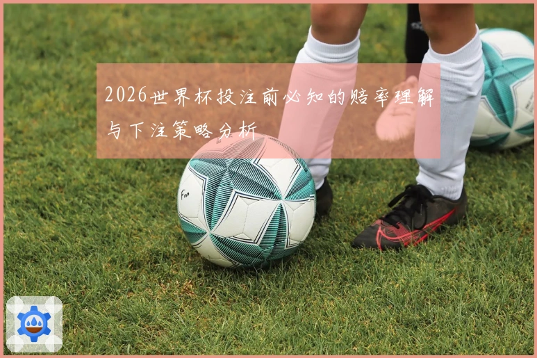 2026世界杯投注前必知的赔率理解与下注策略分析